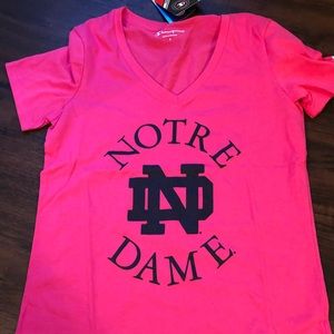 Notre Dame Women’s Pink Shirt NWT